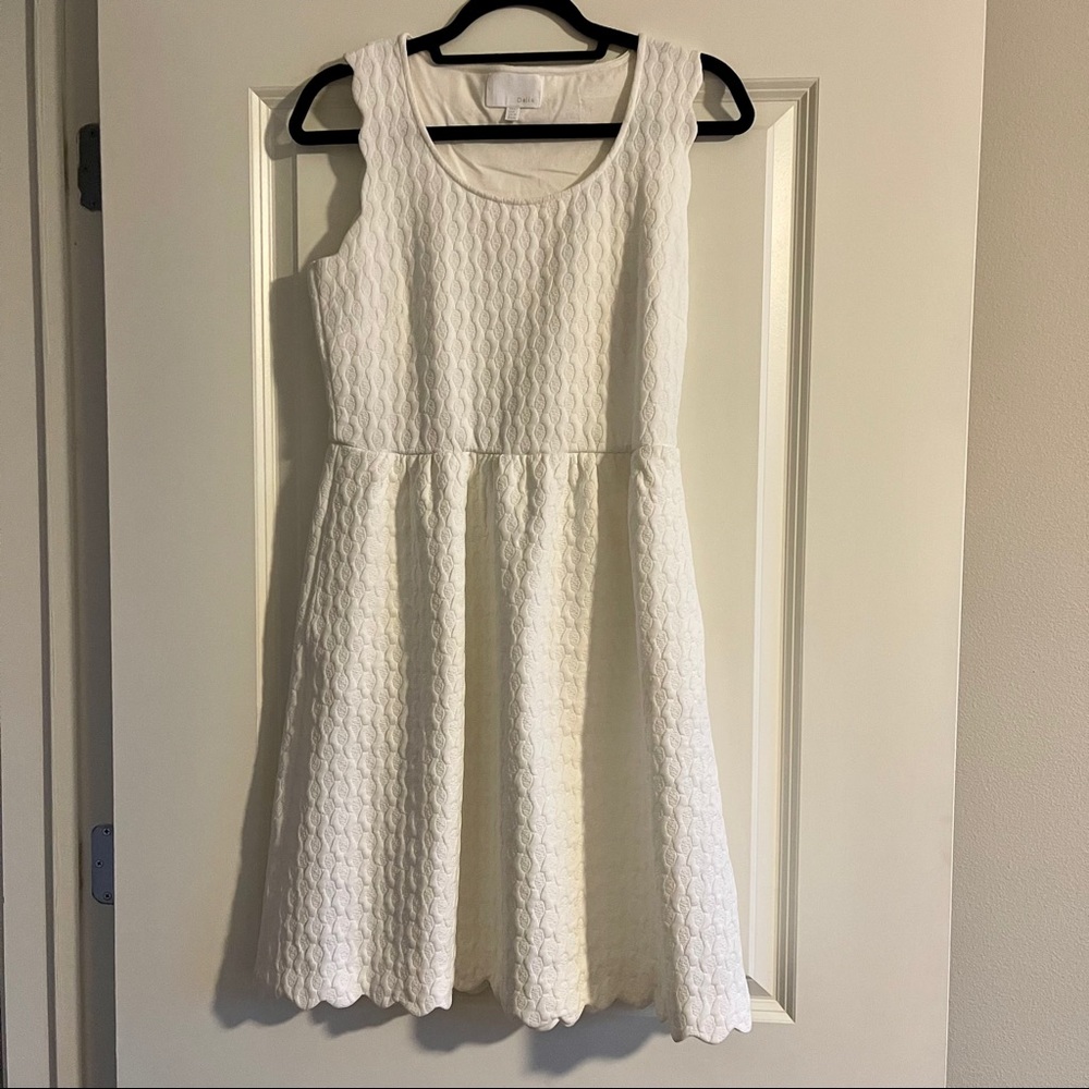 Beautiful White Dalia Dress